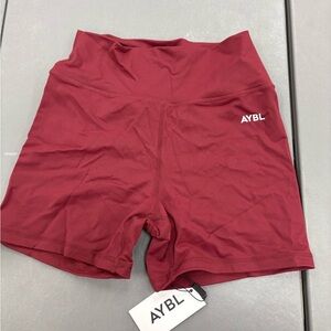 AYBL Women's Deep Red Bike Shorts